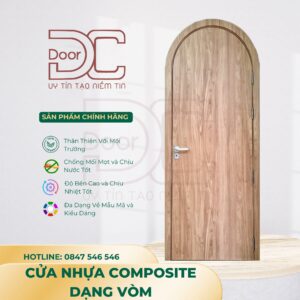 Cửa Nhựa Composite DC24.VOM_.CPS-18