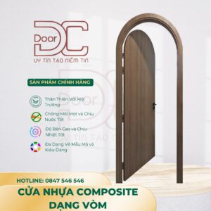 Cửa Nhựa Composite DC24.VOM_.CPS-8