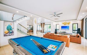 Villa 9 Phòng Ngủ - Bể Bơi 45m2 Có Bàn Bi A 63 villa hv 9pn co bi a 4