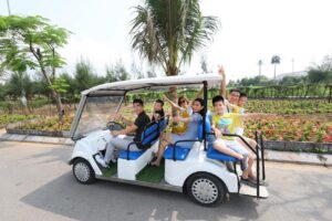 Villas 10 Phòng Ngủ - Miễn Phí Xe Điện, Sân Vườn Rộng 51 xe dien