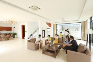 Villas 9 Phòng Ngủ - Bể Bơi Rộng 11 phong khach villa 9 5