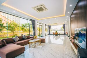 Villa 9 Phòng Ngủ Mới Vận Hành 500m2: Sân Vườn Rộng Đẹp 10 villa 9pn 500m2 dep 9