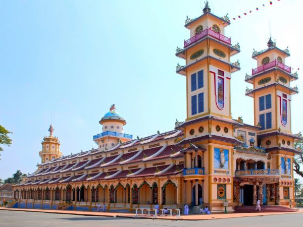 vietnam tay ninh provincie cao dai tempel