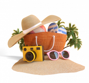 —Pngtree—beach travel 3d elements 5356937