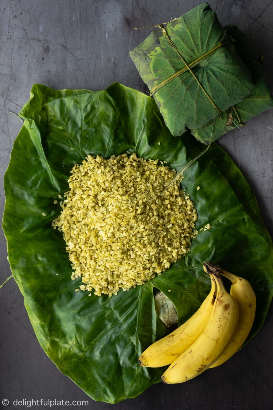 Com Vietnamese young green rice