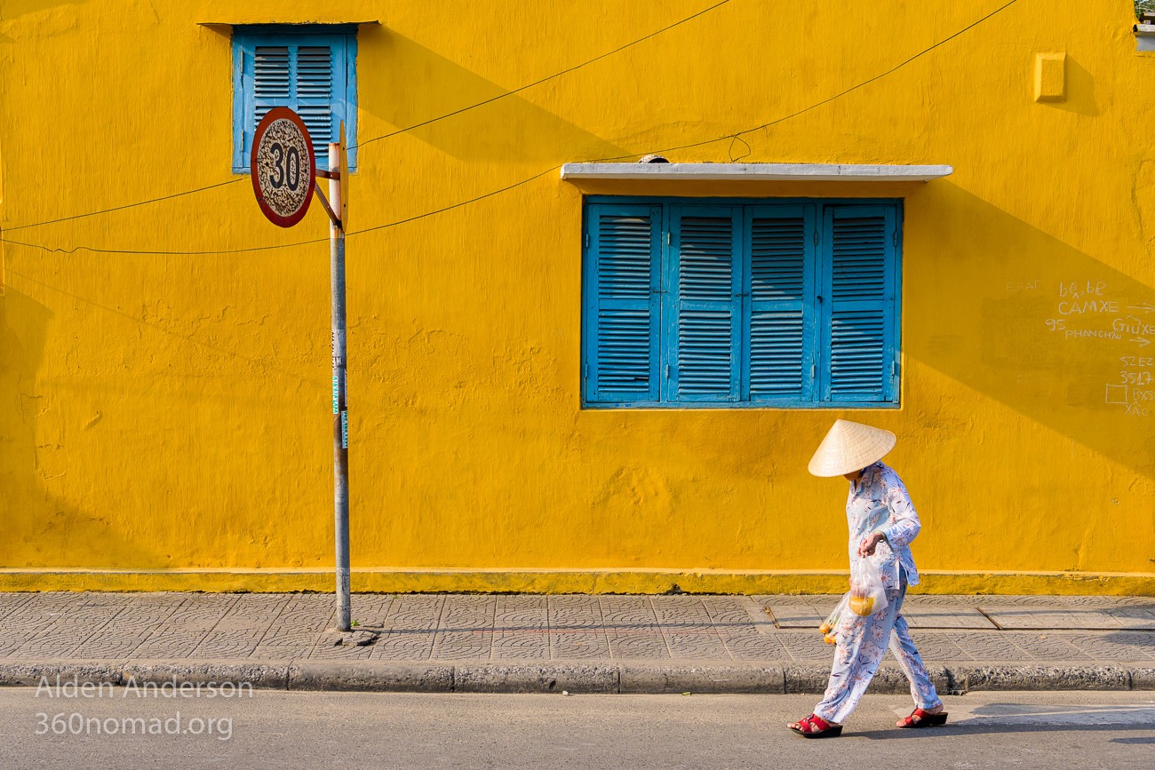 All visitors are required to buy tickets when entering Hoi An Ancient Town, including walking 2 Colors of Hoi An Photography Alden Anderson