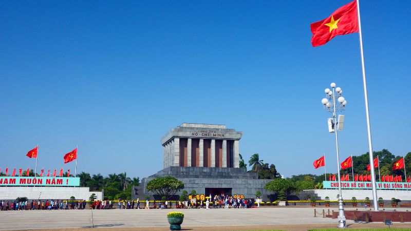 Ho Chi Minh Mausoleum – a historical highlight of Vietnam tour destinations