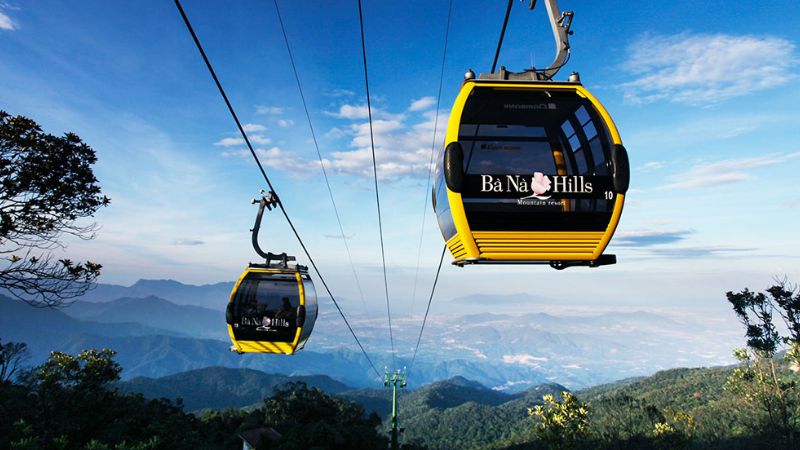 Best Da Nang Sightseeing Tours for First-Time Visitors 7 Cable car to Ba Na Hills – unforgettable Da Nang sightseeing experience