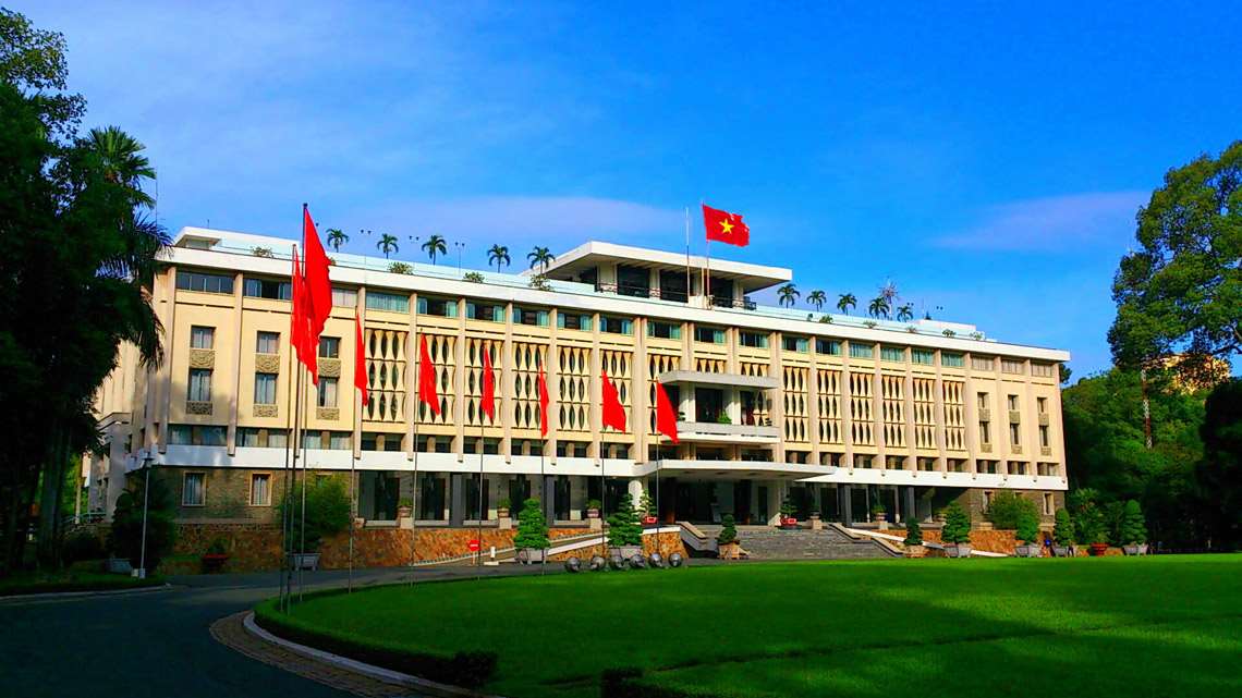 Independence Palace is a key highlight on any day tour Ho Chi Minh