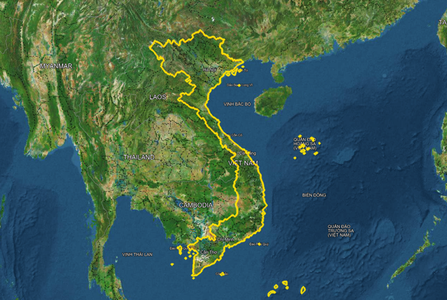 Vietnam’s location connects mountains, coastlines, and culture.