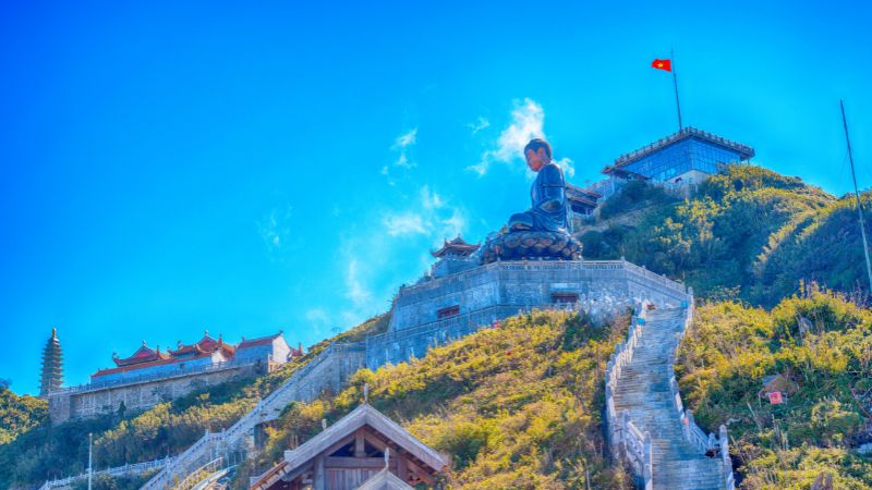 Fansipan cable car ride—best time to visit Sapa Vietnam for epic views
