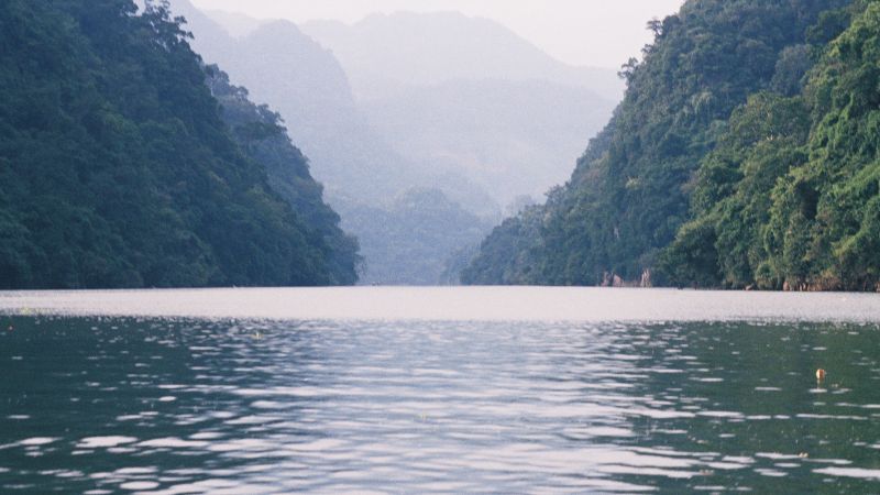 Ba Be National Park centers around Vietnam's largest natural lake