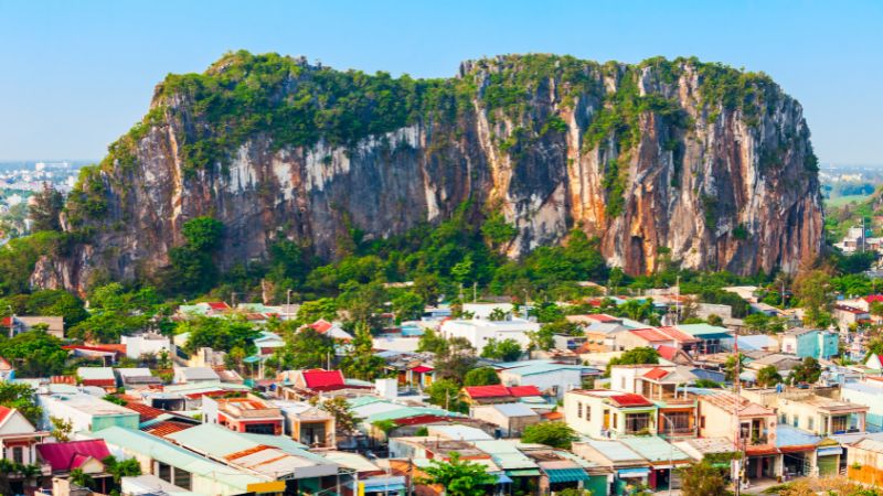 hike the Marble Mountains for caves and views