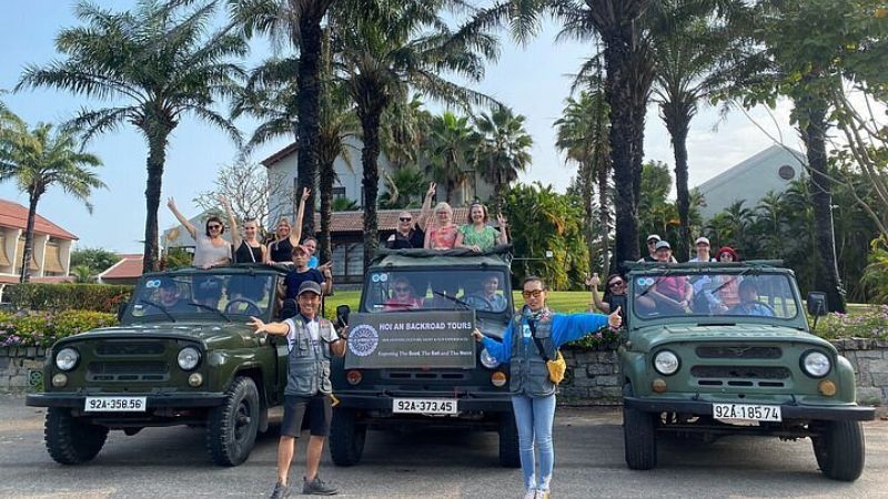 most authentic things to do in Hoian Countryside jeep tour in Hoi An visiting farms, fishing villages, and rice fields