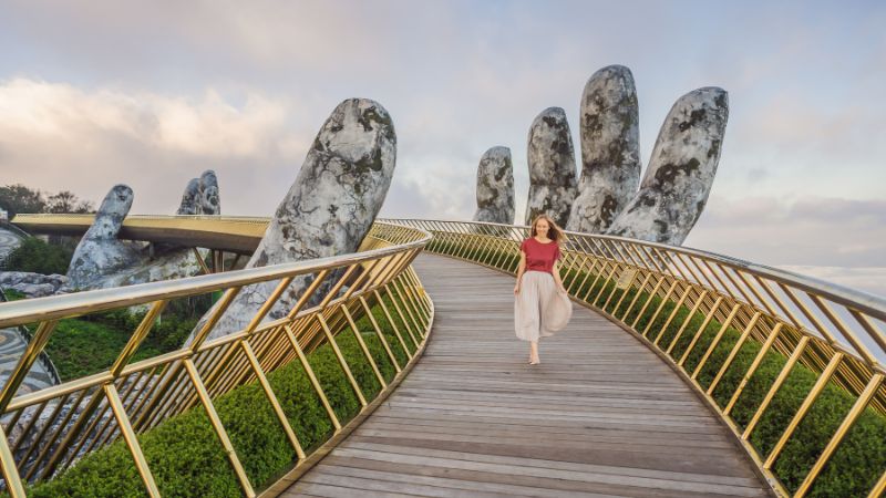 Da Nang’s mix of modern city life and stunning beaches secures its spot among top Vietnam Places to Visit