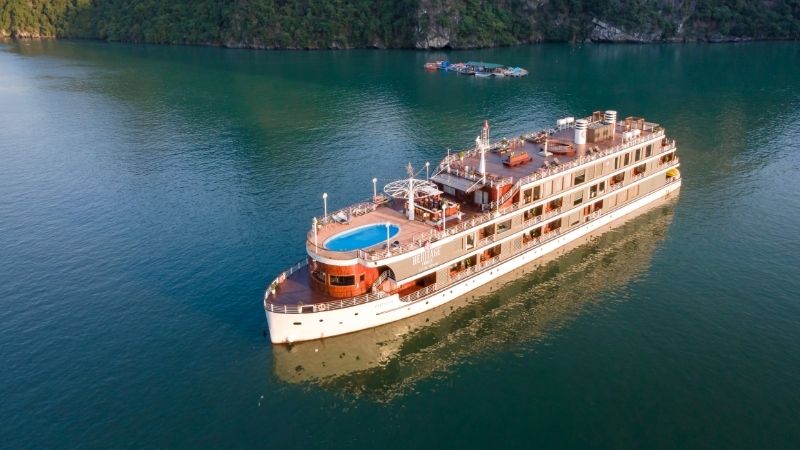 What Is Ha Long Bay Famous For? Your Complete Travel Guide 4 Luxury cruise ship sailing in Ha Long Bay – what is Ha Long Bay famous for cruises