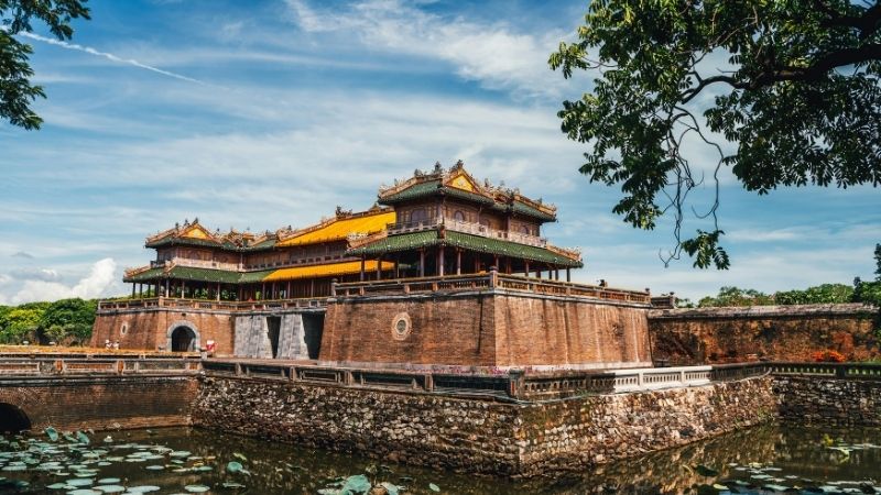 Where to Stay in Hue Vietnam: Best Neighborhoods for Every Traveler 4 Imperial Citadel entrance gate in Hue – historic neighborhood where to stay in Hue Vietnam for culture lovers