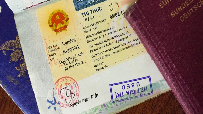 Official Vietnam visa document processed with the help of an eVisa Vietnam agency