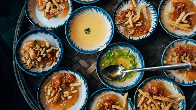Banh Beo and Banh Loc – traditional Hue snacks