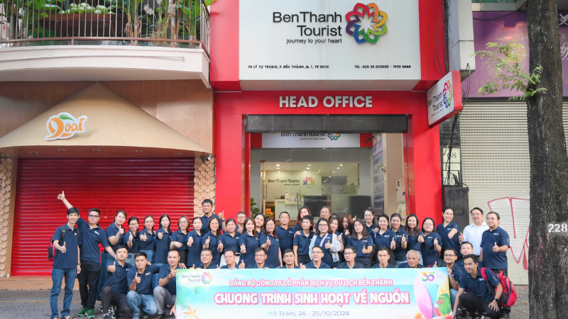 Saigon Tourist travel agency in Ho Chi Minh City offering domestic and international tour services