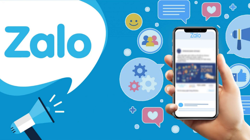 Chatting with locals using Zalo app in Vietnam
