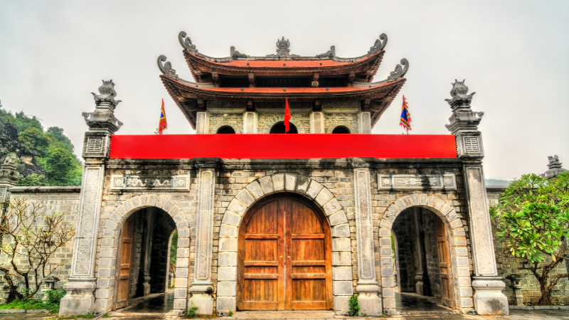 Hoa Lu Ancient Capital during a Ninh Binh day tour from Hanoi with AFS Travel