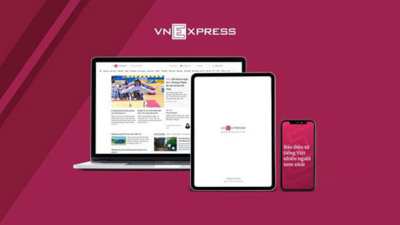 Reading news on VNExpress – trusted Vietnamese news app 2025