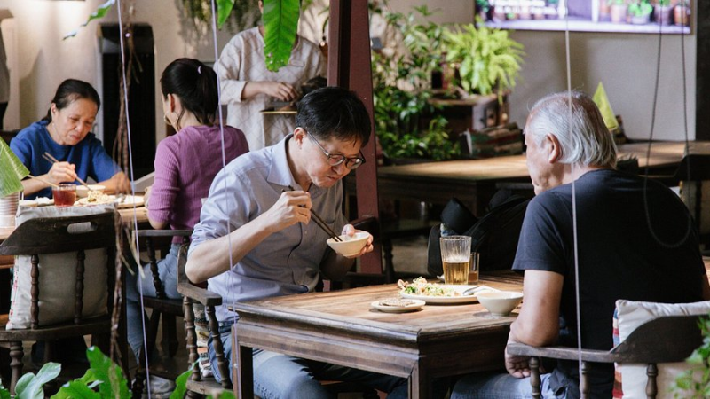 Regional Vietnamese dishes at Spice Bistro, a popular restaurant in Ho Chi Minh City