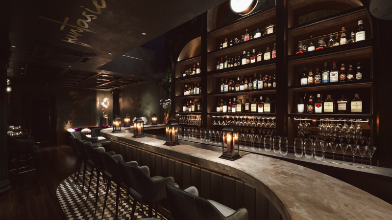 Cocktail Bars in Hanoi: A Complete Guide to the Capital’s Most Stylish Nightlife Spots 3 Interior of Funtasia cocktail bar in Hanoi