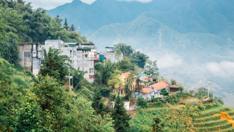 destinations to visit in Sapa Muong Hoa Valley terraced fields landscape