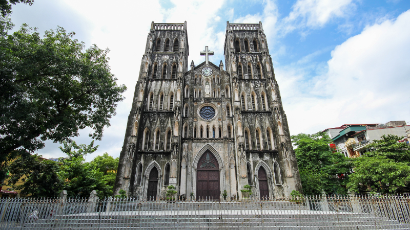 Event Vietnam December 2025: Celebrate Culture, Light, and Festive Spirit Across the Country 2 event Vietnam December at St. Joseph’s Cathedral Hanoi