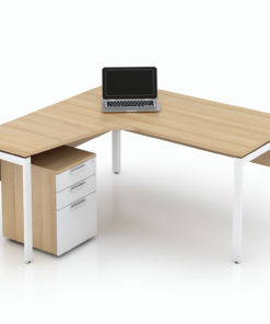 Bàn nhân viên chân sắt P40