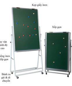 Bảng flipchart chân gấp viết phấn