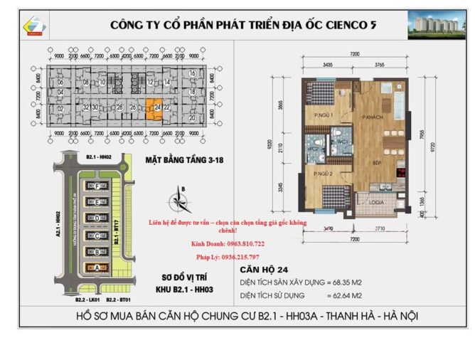 chung cư thanh hà b2.1hh03a căn số 24