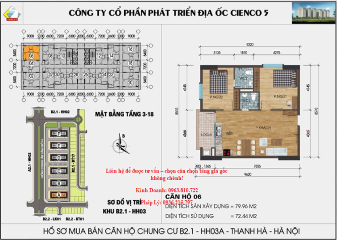 chung cư thanh hà b2.1hh03a căn số 6