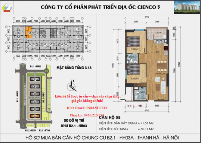 chung cư thanh hà b2.1hh03a căn số 8