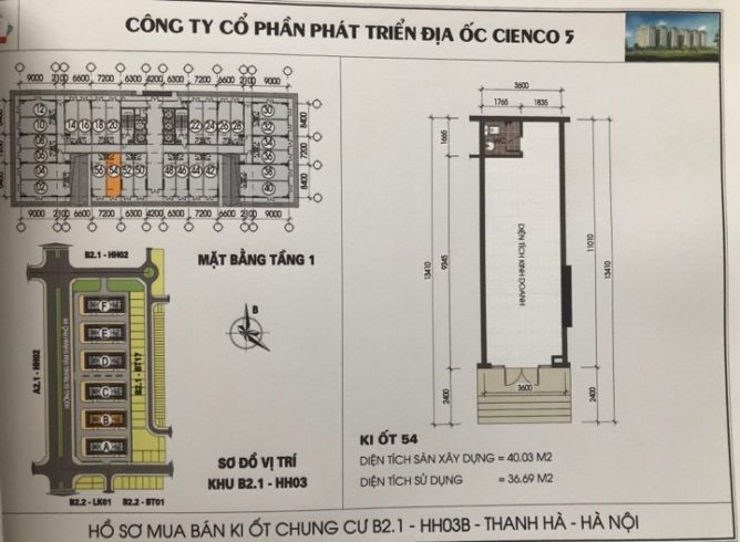 kiot 54 chung cu b2 1 hh03 thanh ha
