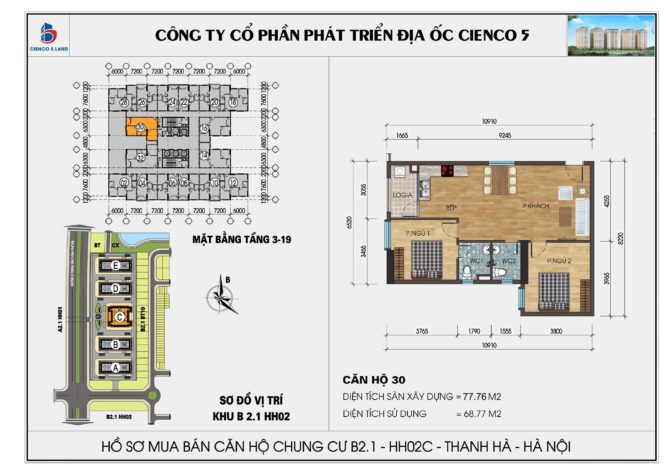 thiet ke can ho 30 chung cu b2 1 hh02c thanh ha