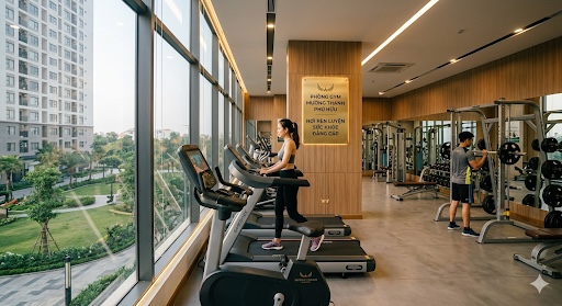 Có Nên Mua Chung Cư Phú Hữu Mường Thanh? 4 phong tap gym phu huu muong thanh