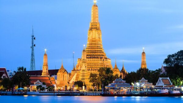 HÀ NỘI - BANGKOK - PATTAYA - BUFFET 86 TẦNG 5N4Đ 23 Chua Wat Arun