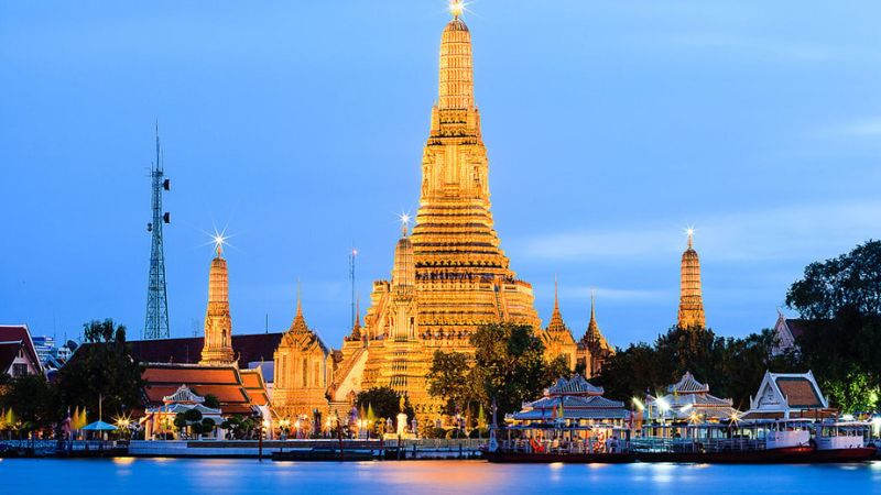 HÀ NỘI - BANGKOK - PATTAYA - BUFFET 86 TẦNG 5N4Đ 10 Chua Wat Arun
