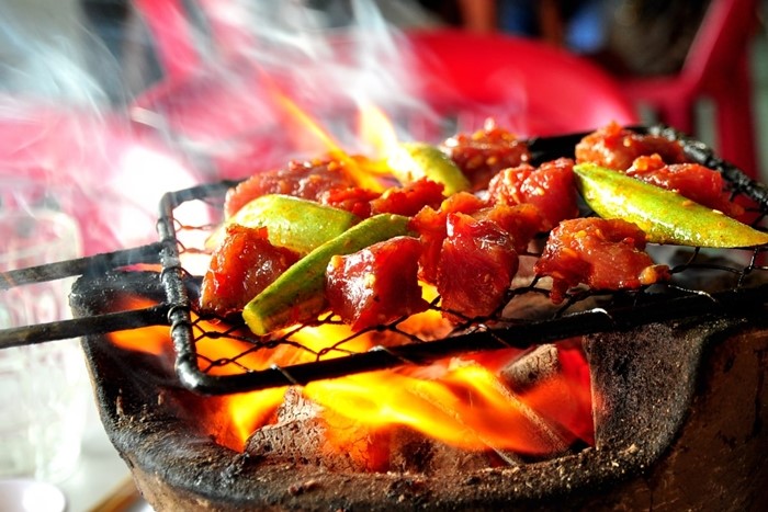 Còi biên mai nướng