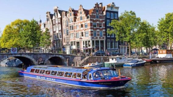 HÀ NỘI - ĐỨC – THỤY SĨ – LUXEMBOURG – HÀ LAN – BỈ – PHÁP 9N8Đ 59 Du thuyen kenh dao Amsterdam