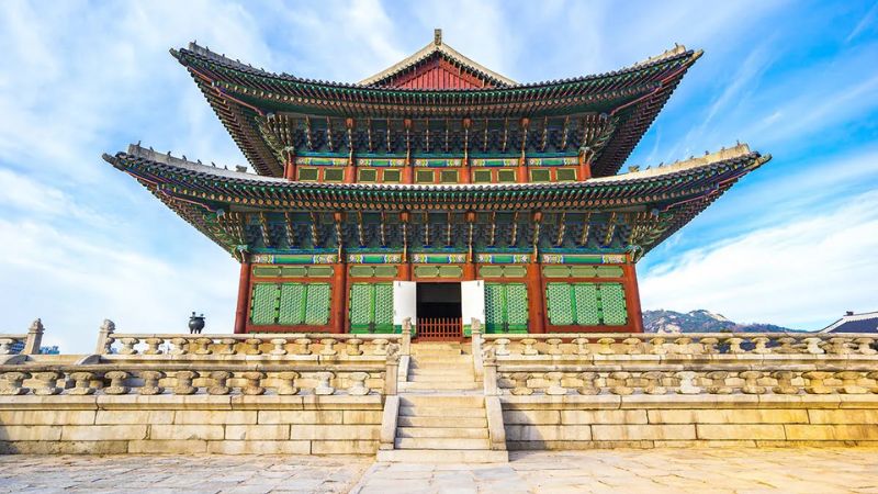 THƯỞNG NGOẠN MÙA THU HÀN QUỐC: HÀ NỘI - BUSAN - SEOUL - NAMI - HANOK BUKCHON - KYUNG HEE UNIVERSITY 6N5Đ 6 Cung dien Gyeongbok