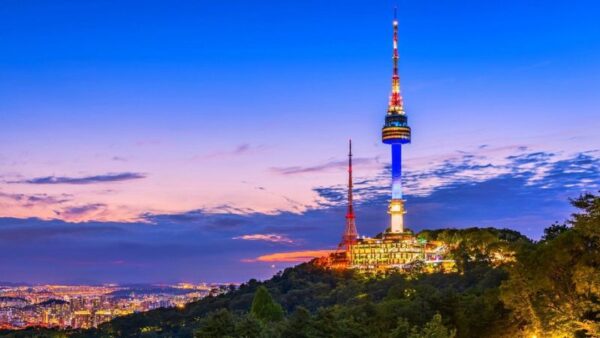 HÀ NỘI - SEOUL - NAMI - LOTTE WORLD - HANOK BUKCHON 5N4Đ 17 Thap Namsan