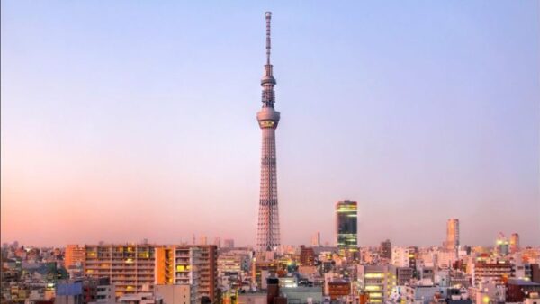 Thap truyen hinh Tokyo Skytree