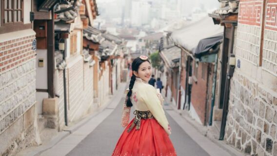 Check in tai lang Bukchon Hanbok