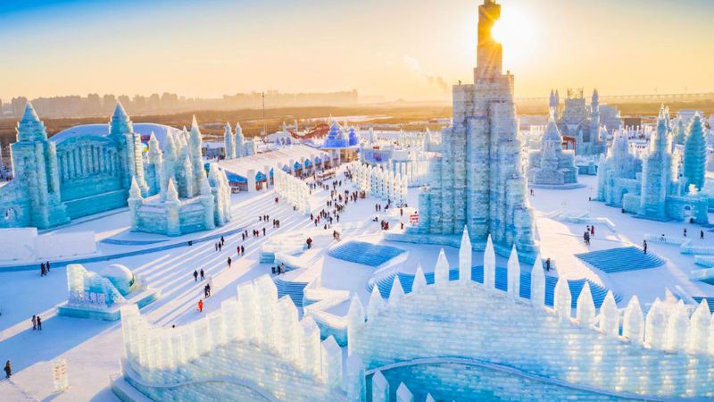 HÀ NỘI - CÁP NHĨ TÂN - YABULI - LÀNG TUYẾT HƯƠNG - TRANG VIÊN VOLGA - THẾ GIỚI BĂNG ĐĂNG 6N5Đ 17 16 2