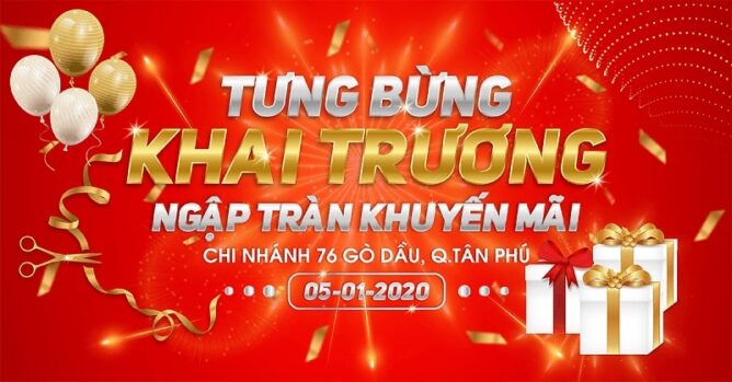 In Bạt Khai Trương – Quảng Cáo Hoàn Hảo Cho Sự Kiện Khai Trương Của Bạn