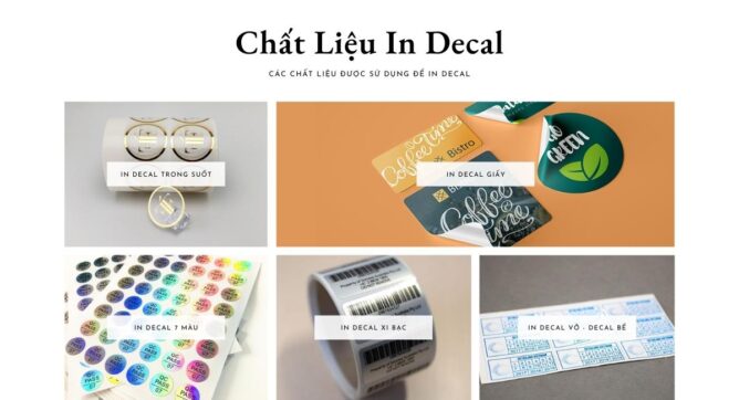 In Decal Dán - Giải Pháp In Ấn Chuyên Nghiệp Cho Mọi Nhu Cầu